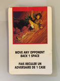 Fireball Island Milton Bradley 1986 Game Original Move Opponent Back 1 Card