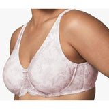 WonderBra Molded Print 2 Ply Seamless Underwire Bra Style 7416  Rose Pink