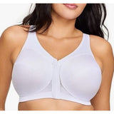 Glamorise Women's MagicLift Front Close Posture Back Support Bra #1265