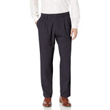 Dockers Men's 40X30 Classic Fit Easy Khaki Pants-Pleated Black NWT