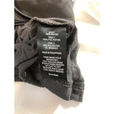 Express Tank Top Women's Large Gray Rayon Ruffled Halter