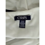 CHAPS Women's M black and white dress sleeveless