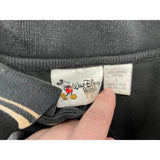 Walt Disney Worldo Men's Black and Brown Classic Collered Shirt Size Large Cotton