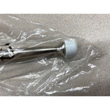 New Stainless 4" Screw In Door Stopper With Rubber Tip