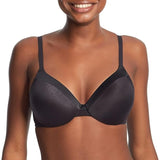 Maidenform Style 09436 Comfort Devotion Full Coverage T-Shirt Bra Black