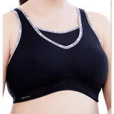 Glamorise No Bounce Cami Sports Bra Black 1066