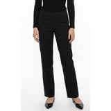 Abbie Mags Women's Dress Pants Size 8 Black Cotton Spandex