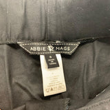 Abbie Mags Women's Dress Pants Size 8 Black Cotton Spandex