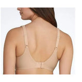 Olga Lace Sheer Leaves Underwire Minimizer Bra French Toast 35519 Size 40D NWT