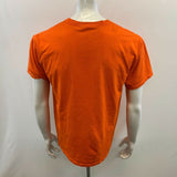 Nashville Tennessee Graphic T Shirt Men's Size Large Orange Cotton Blend Tee