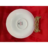 Royal Vale Orphaned Saucer Fine Bone china pink roses