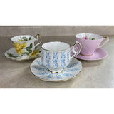 Lot Of Three Tea Cup And Saucer Sets Adderley/Elizabethan & Crown China