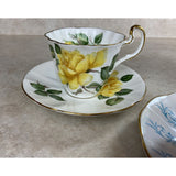 Lot Of Three Tea Cup And Saucer Sets Adderley/Elizabethan & Crown China