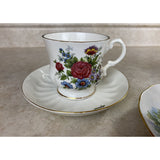Lot Of Three Tea Cup And Saucer Sets Vale, Sadler And Viceroy