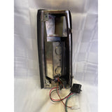 Rear Tail Light for 88-00 C/K GMT400 3D LED C-SHAPE BAR Black Clear Left Side