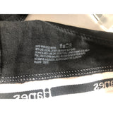 Hanes womens Original Triangle Bralette Moisture-wicking Stretch Cotton XL Black