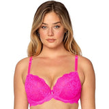 Smart & Sexy 85046PK Signature Lace Push-up Bra Pink