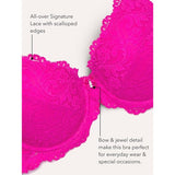 Smart & Sexy 85046PK Signature Lace Push-up Bra Pink