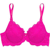 Smart & Sexy 85046PK Signature Lace Push-up Bra Pink