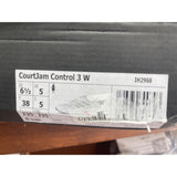 Adidas Womens CourtJam Control 3 Tennis Sneaker 6.5