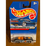 Hot Wheels 1998 Series Plymouth Barracuda 1970 No. 4 of 4 International Card
