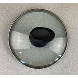 7" Glass Universal Cooking Pot Lid With Cool Touch Handle And Stainless Rim USED