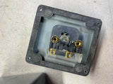 Allen-Bradley Emergency Stop 4' x 4" x 3" Cast Power Box With Push Button Switch
