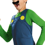 Disguise Nintendo Super Mario Brothers Luigi Classic Boys Costume, 3T-4T