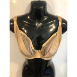 Pretty Polly Womens 32I Naturals Non-Padded Plunge Bra LPAXF2 Creme Brulee