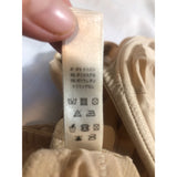 Pretty Polly Womens 32I Naturals Non-Padded Plunge Bra LPAXF2 Creme Brulee