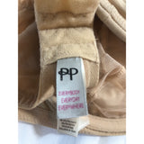 Pretty Polly Womens 32I Naturals Non-Padded Plunge Bra LPAXF2 Creme Brulee