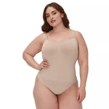 Maidenform DMS830 Women's small Seamless Tummy Control Thong Bodysuit Blush NWT
