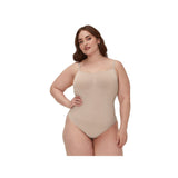 Maidenform DMS830 Women's small Seamless Tummy Control Thong Bodysuit Blush NWT