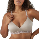 Maidenform DM1196 Lift Lace Wireless Bra Evening Blush