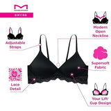 Maidenform DM1196 Lift Lace Wireless Bra Evening Blush