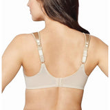 Bali DF3562 Satin Tracings Minimizer Bra Underwire Bra Nude