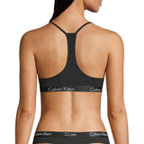 Calvin Klein women's Motive Cotton Lightly Lined Bralette QP16680 Black Large NWOT