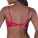 Smart & Sexy 85046PK Signature Lace Push-up Bra Red