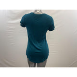 La Vie en Rose Women's Sacramento Super Soft Short Sleeve Shirt Size Small Cotton Blend