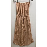 VENUS Tube Cropped Romper Women's Size Medium Rayon Elastic Waist NEW