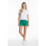 Firefly Women's Green Cut Off Shorts Size 6 Stretch Casual Beach Shorts