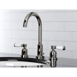 Kingston Brass Paris 8in Widespread Bathroom Faucet Polished Chrome PFSC892DPLAC