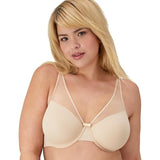 Wonderbra E1677H T Shirt Bra Women's Champagne Shimm Polyester Blend Underwire