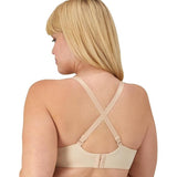Wonderbra E1677H T Shirt Bra Women's Champagne Shimm Polyester Blend Underwire