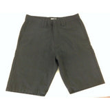 O'Neill Relaxed Fit Men's Black Flat Front Zipper Fly Chino Casual Shorts Sz 30