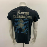 Florida Georgia Line Anything Goes Tour Concert T Shirt Black Men's small Cotton