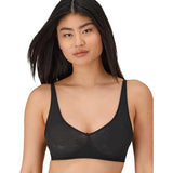 Wonderbra E1667 Womens Wonderbra Unlined Cooling Wireless Bra38B Black NWT