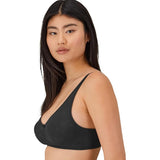 Wonderbra E1667 Womens Wonderbra Unlined Cooling Wireless Bra38B Black NWT