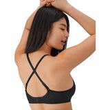 Wonderbra E1667 Womens Wonderbra Unlined Cooling Wireless Bra38B Black NWT