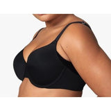 Wonderbra E1550 Side & Back Smoothing Underwire Bra Black